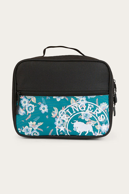 Baxter Lunchbox - Black / Floral