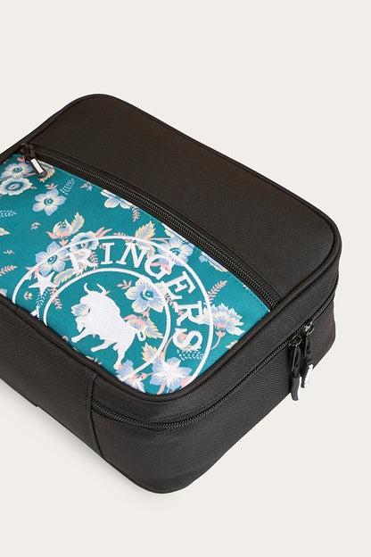 Baxter Lunchbox - Black / Floral