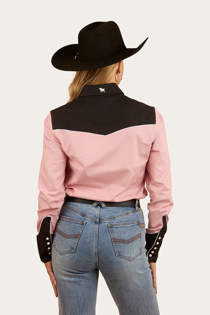 Bellingen Womens Western Shirt - Rosey Pink