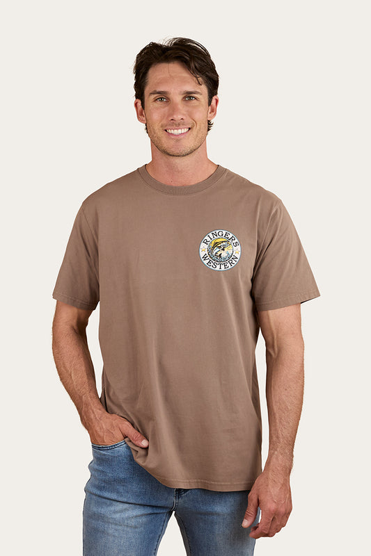 Big Catch Mens Loose Fit T-Shirt - Mushroom