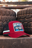 Mud Sweat Beers Deep Fit Trucker Cap - Maroon