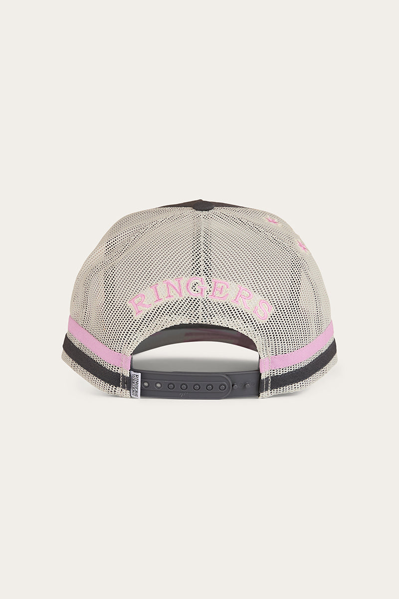 Country Club Deep Fit Trucker Cap - Ballet Pink / Charcoal