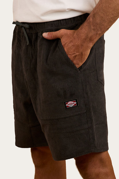 Countryside Mens Corduroy Walk Short - Charcoal