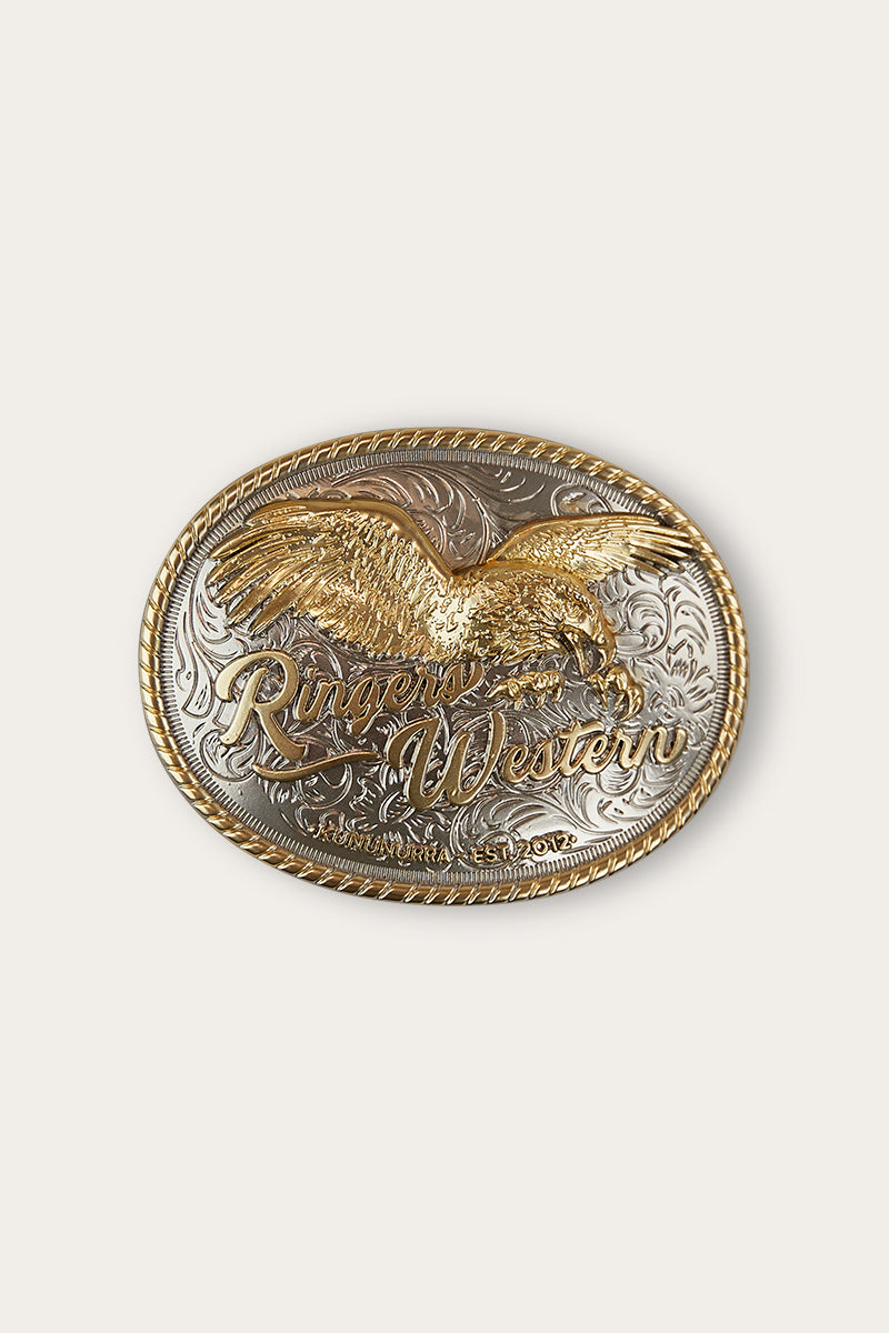 Eagle Belt Buckle Gold/Silver