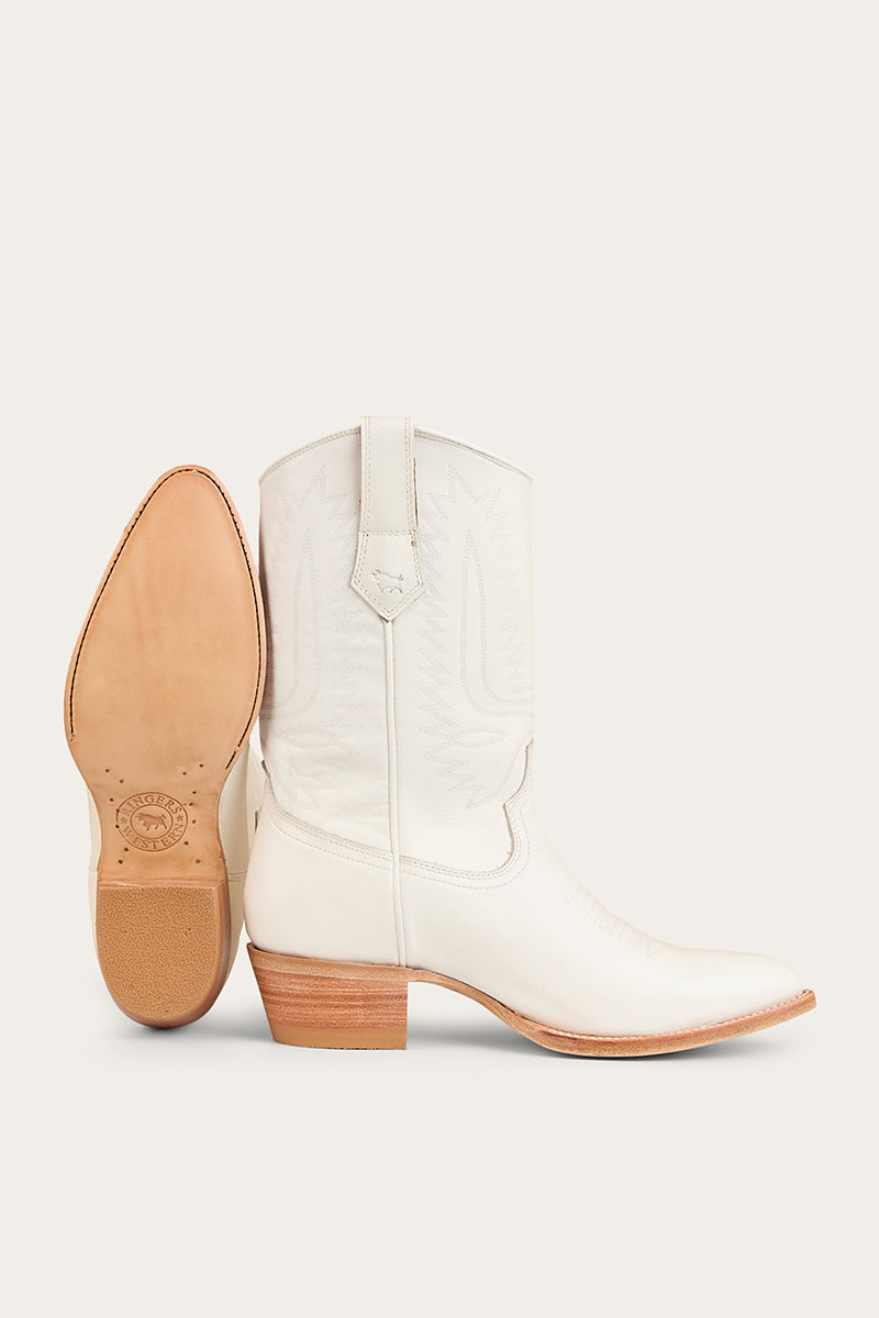 Angela Womens Western Boot - White – Ringers Western