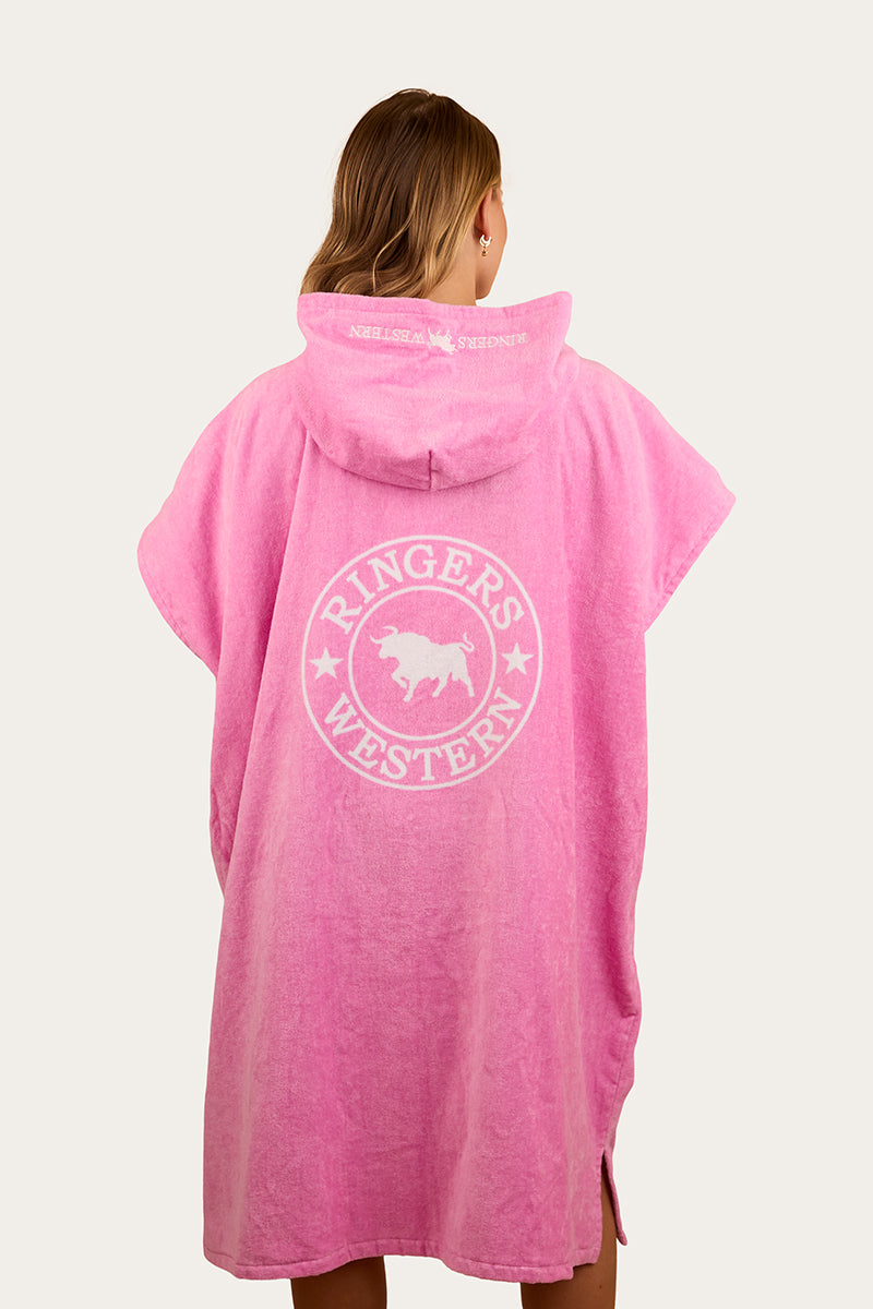 Ringers Western Hooded Towel - Pink