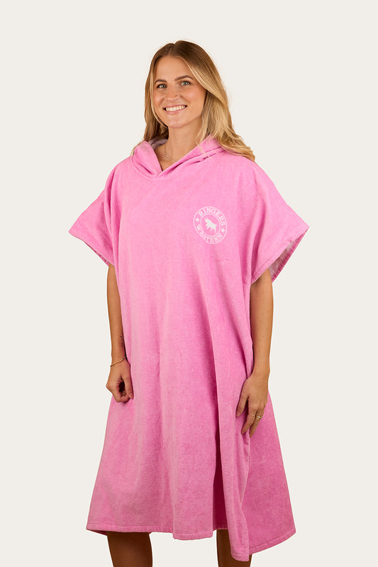 Ringers Western Hooded Towel - Pink