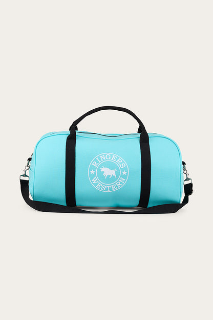 Gundagai Duffle Bag - Turquoise / Black
