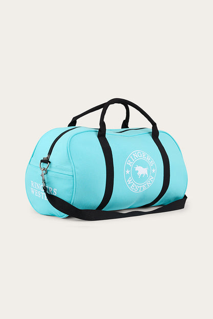 Gundagai Duffle Bag - Turquoise / Black