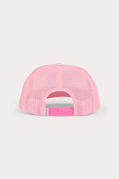 Signature Bull Kids Trucker Cap - Pastel Pink