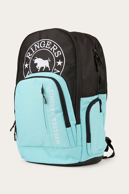 Holtze Backpack - Black / Turquoise
