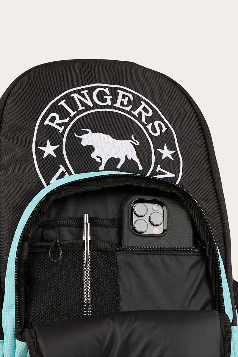 Holtze Backpack - Black / Turquoise