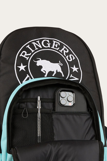 Holtze Backpack - Black / Turquoise