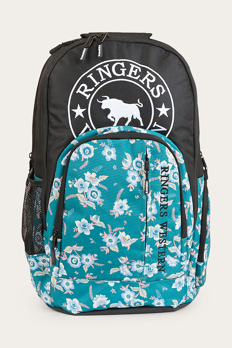 Holtze Backpack - Black / Floral