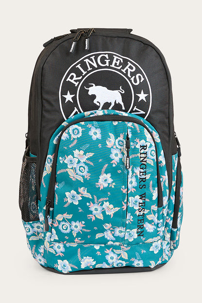 Holtze Backpack - Black / Floral