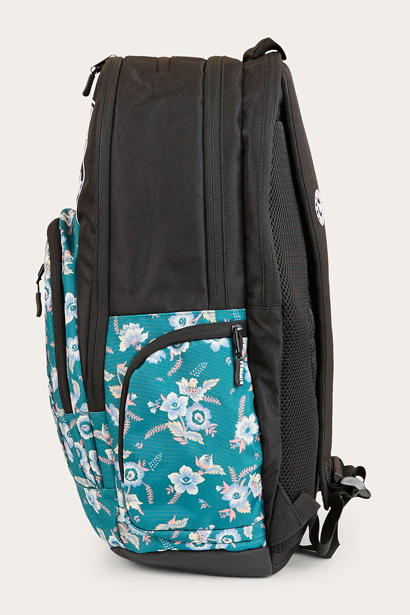 Holtze Backpack - Black / Floral