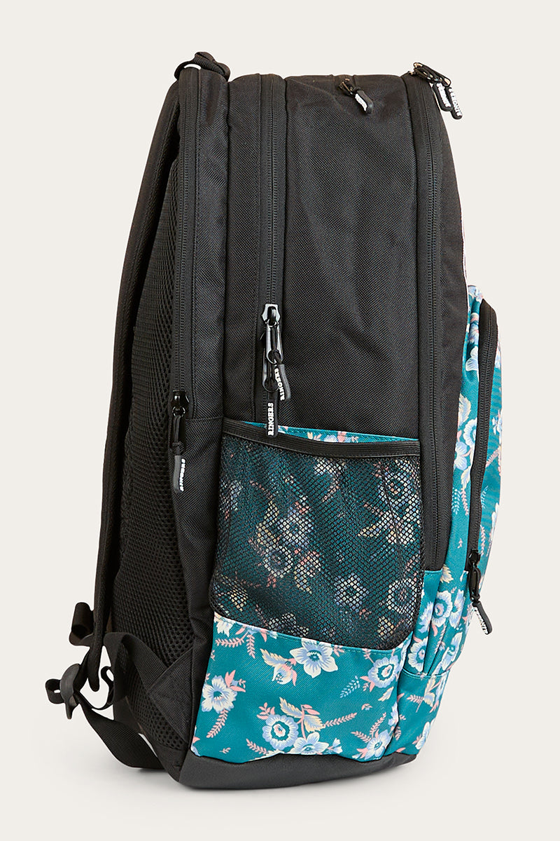 Holtze Backpack - Black / Floral