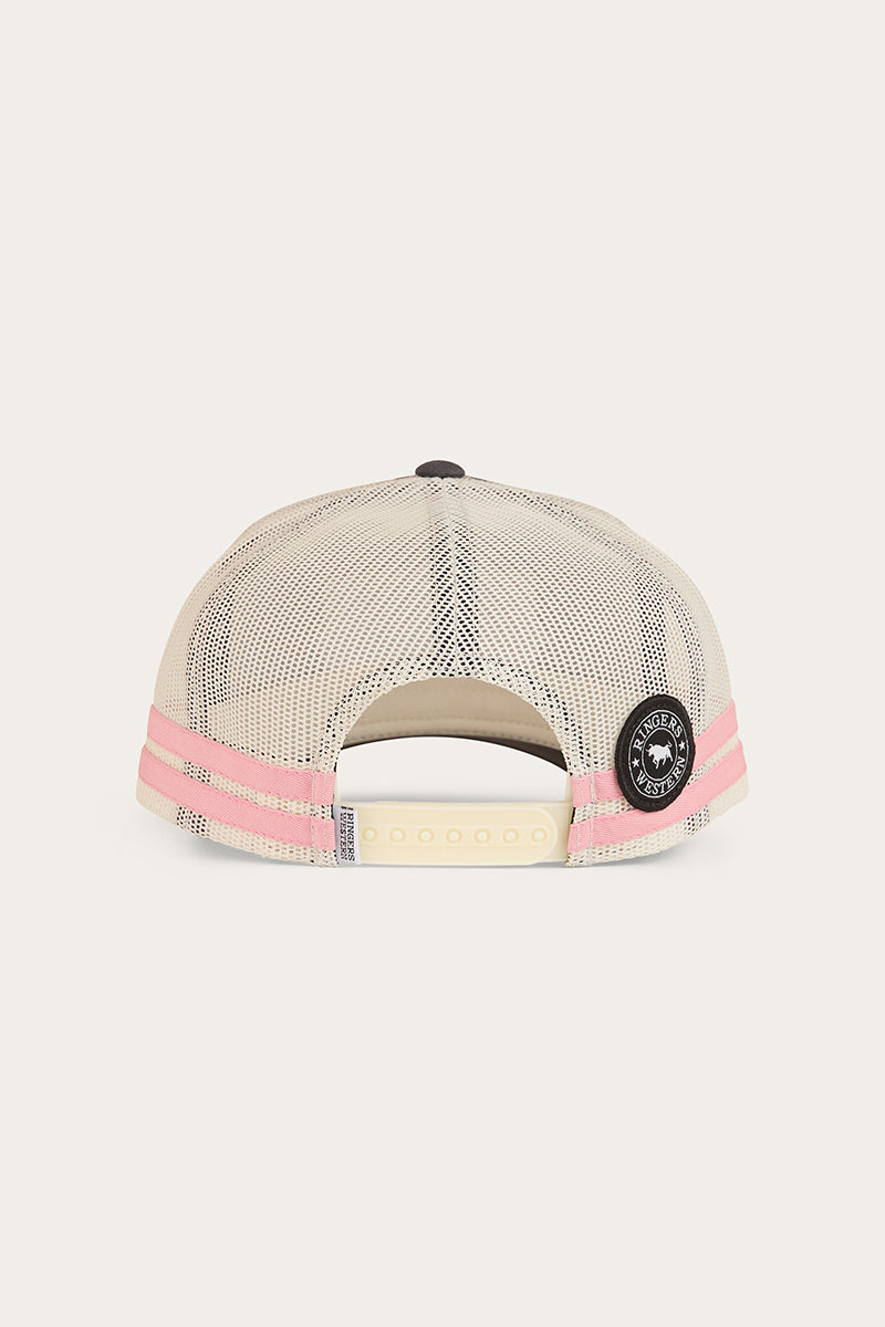 Hometown Trucker Cap - Charcoal / Rosey
