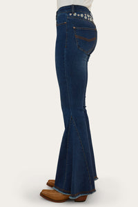 Fields Womens Super Flare Jean - Classic Blue