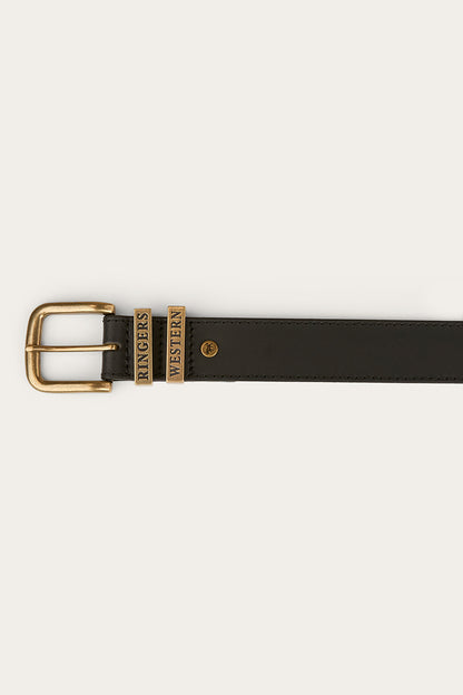 James Belt - Black / Gold