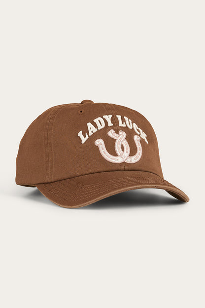 Lady Luck Baseball Cap - Saddle Brown