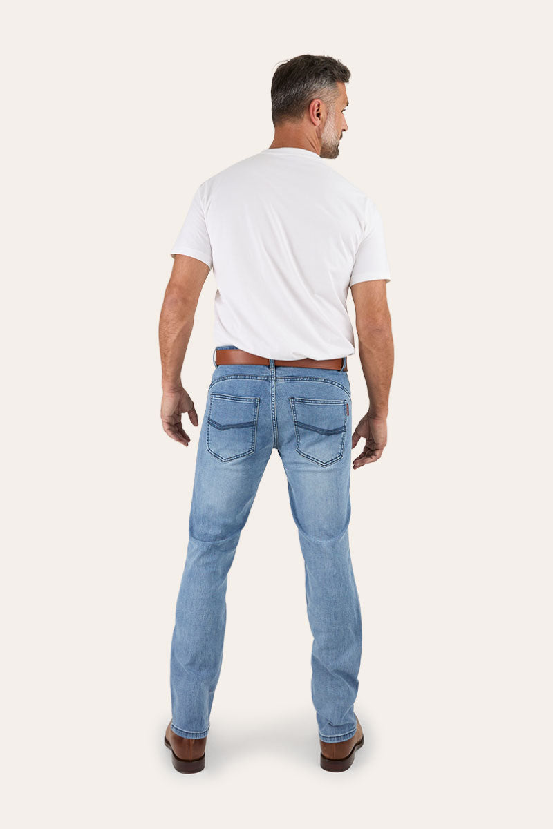 Mitchell Mens Straight Leg Jean - Light Blue