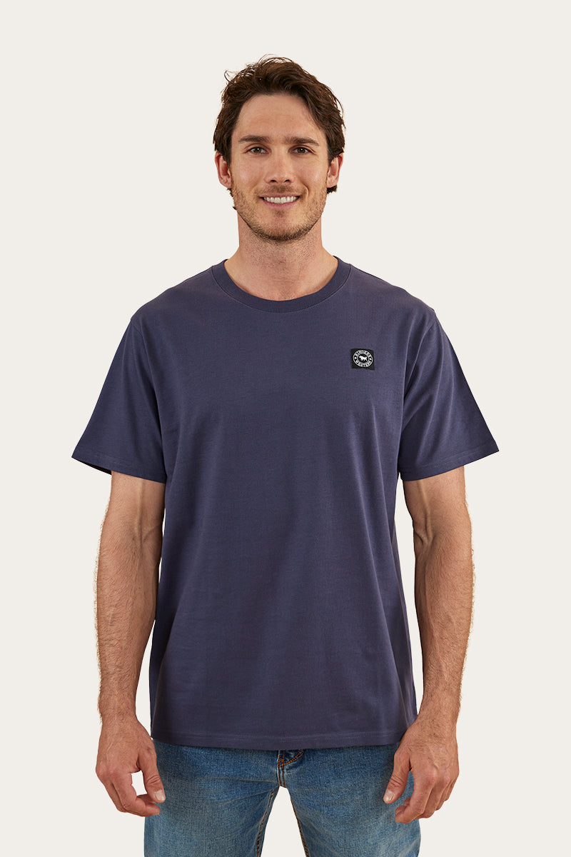 Parklands Mens Loose Fit TShirt Washed Navy