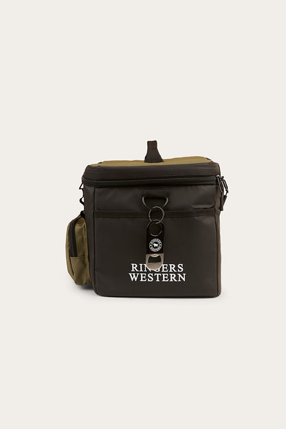 Kununurra Cooler Bag - Black / Military Green