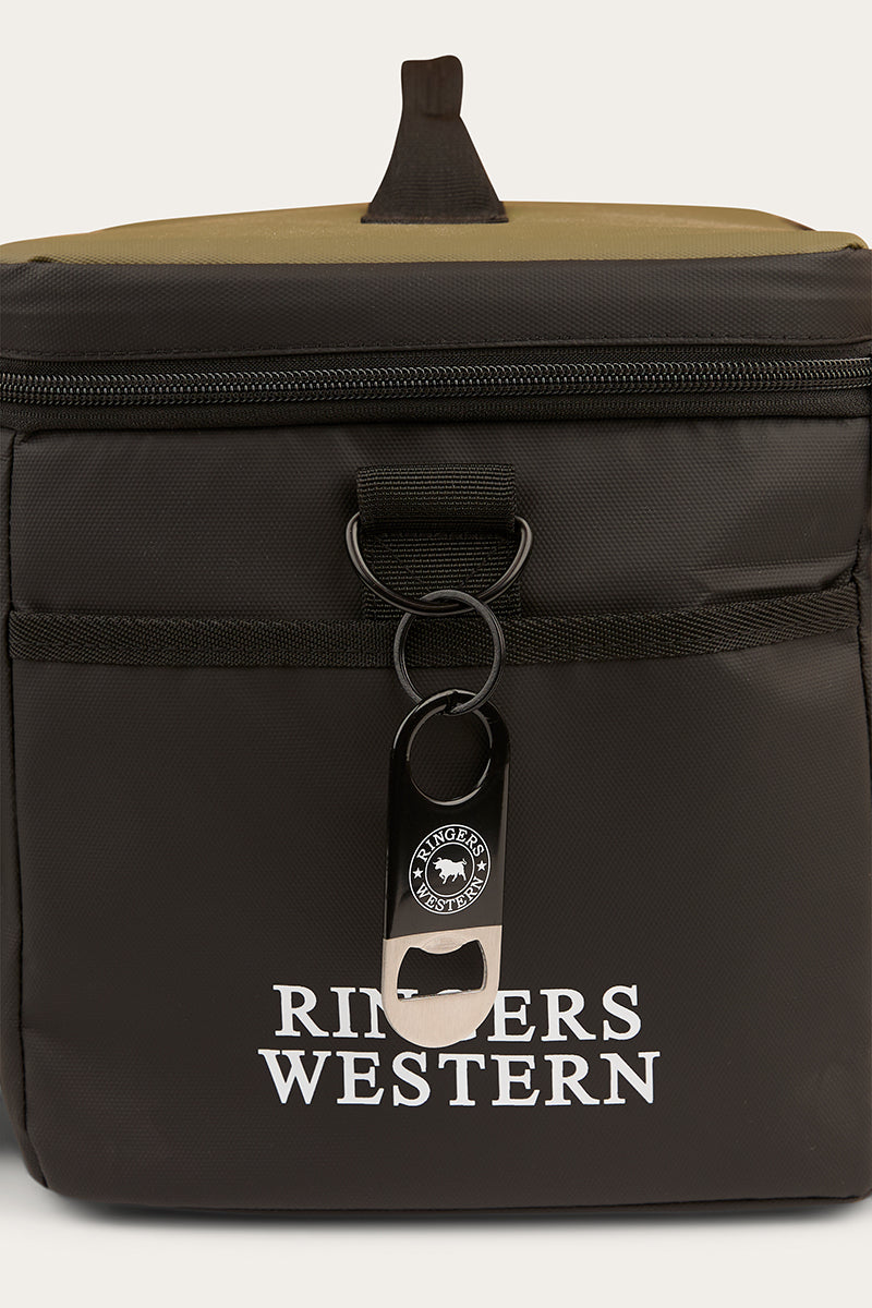 Kununurra Cooler Bag - Black / Military Green