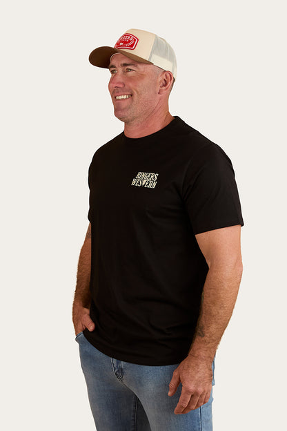 Poster Mens Loose Fit T-Shirt - Black