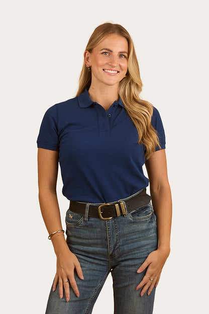 Custom Womens Polo - Navy