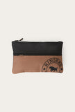 Spencer Pencil Case - Brown / Black