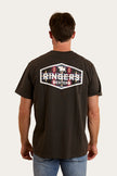 Servo Mens Loose Fit T-Shirt - Charcoal / Multi