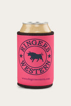 Signature Bull Stubby Cooler - Pink