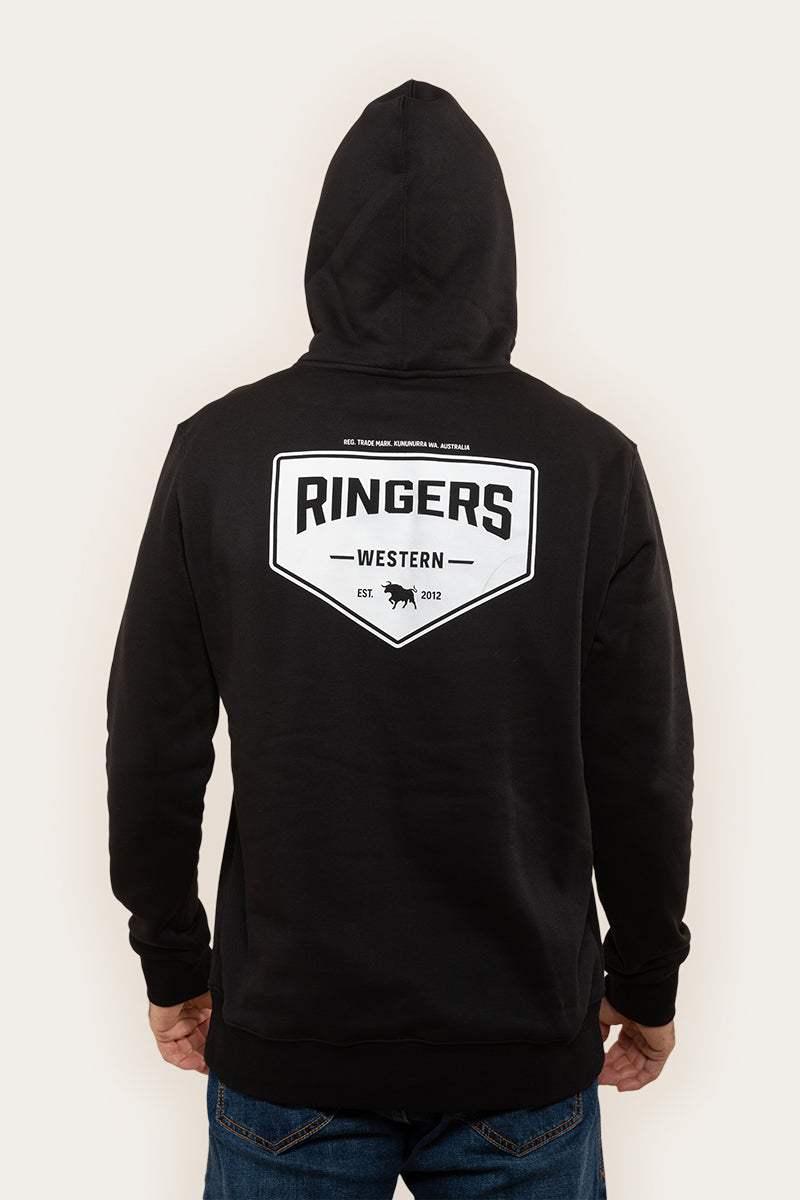 Squadron Mens Hoodie - Black