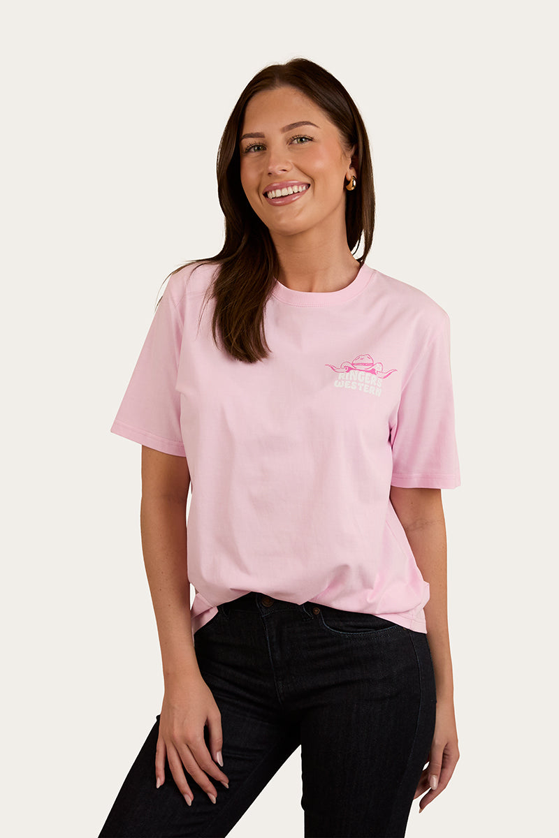 Country Club Womens Loose Fit T-Shirt - Ballet Pink