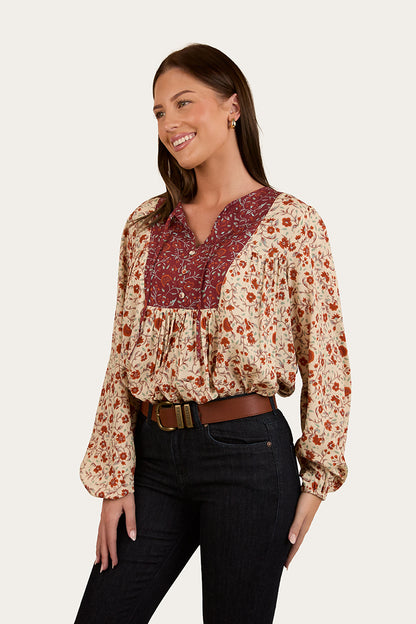 Twyla Womens Fashion Top - Off White