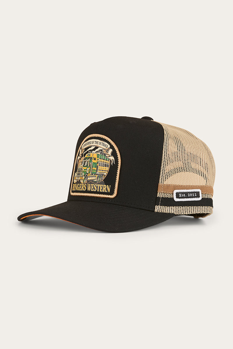 Workhorse Deep Fit Trucker Cap - Black