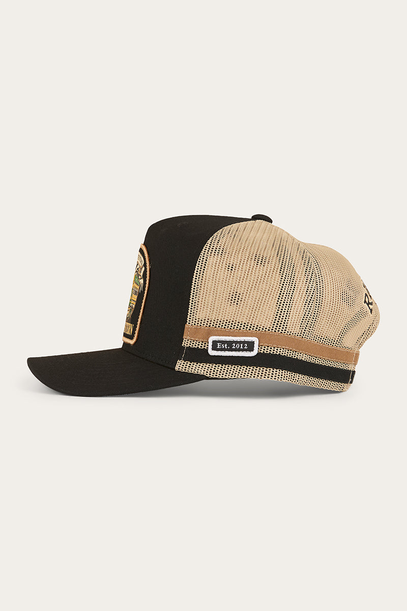 Workhorse Deep Fit Trucker Cap - Black