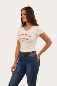 Strutin Womens Baby T-Shirt - Off White
