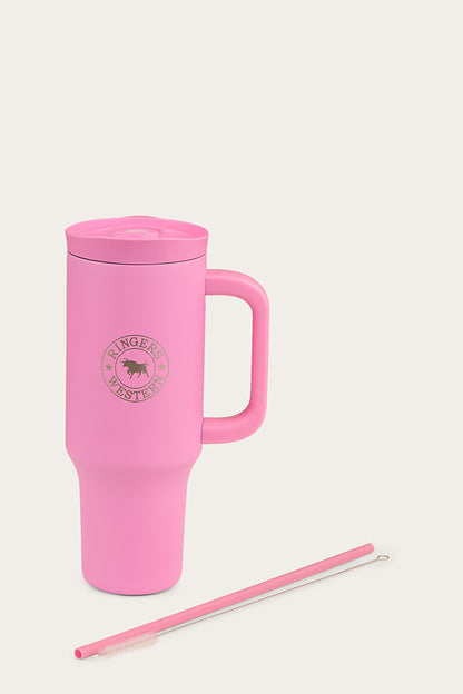 The Original Roadie Drink Bottle - Pastel Pink