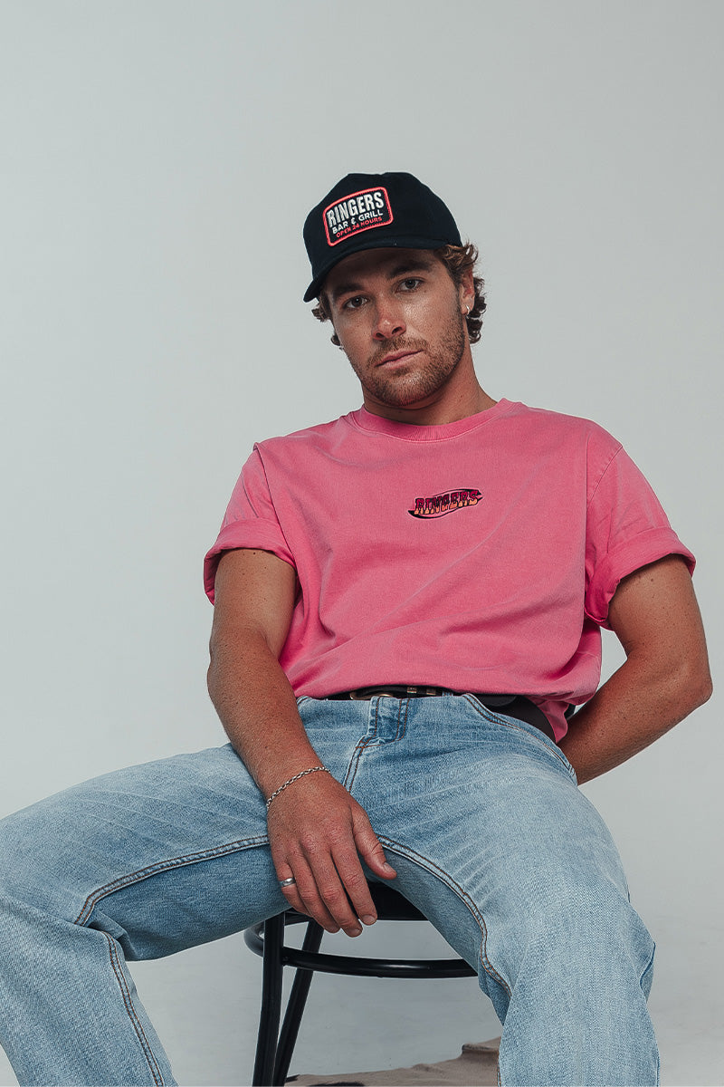 The Pick Up Mens Stock Fit T-Shirt - Washed Pink