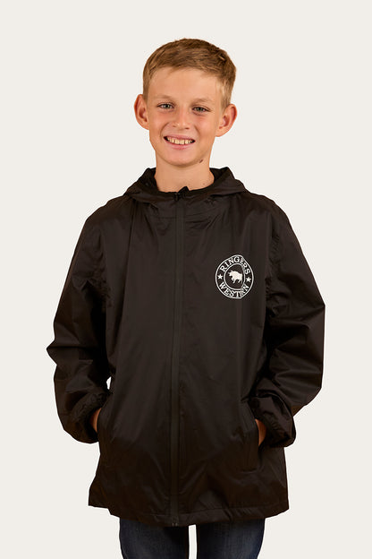 Signature Bull Kids Spray Jacket - Black