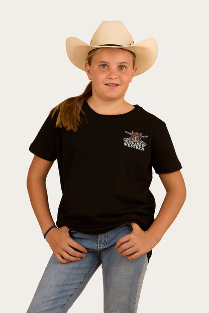 Wild Boar Kids Classic Fit T-Shirt - Black