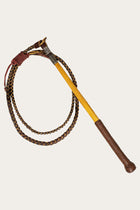 Australian Made 4ft Stockmans Whip - Red Hide