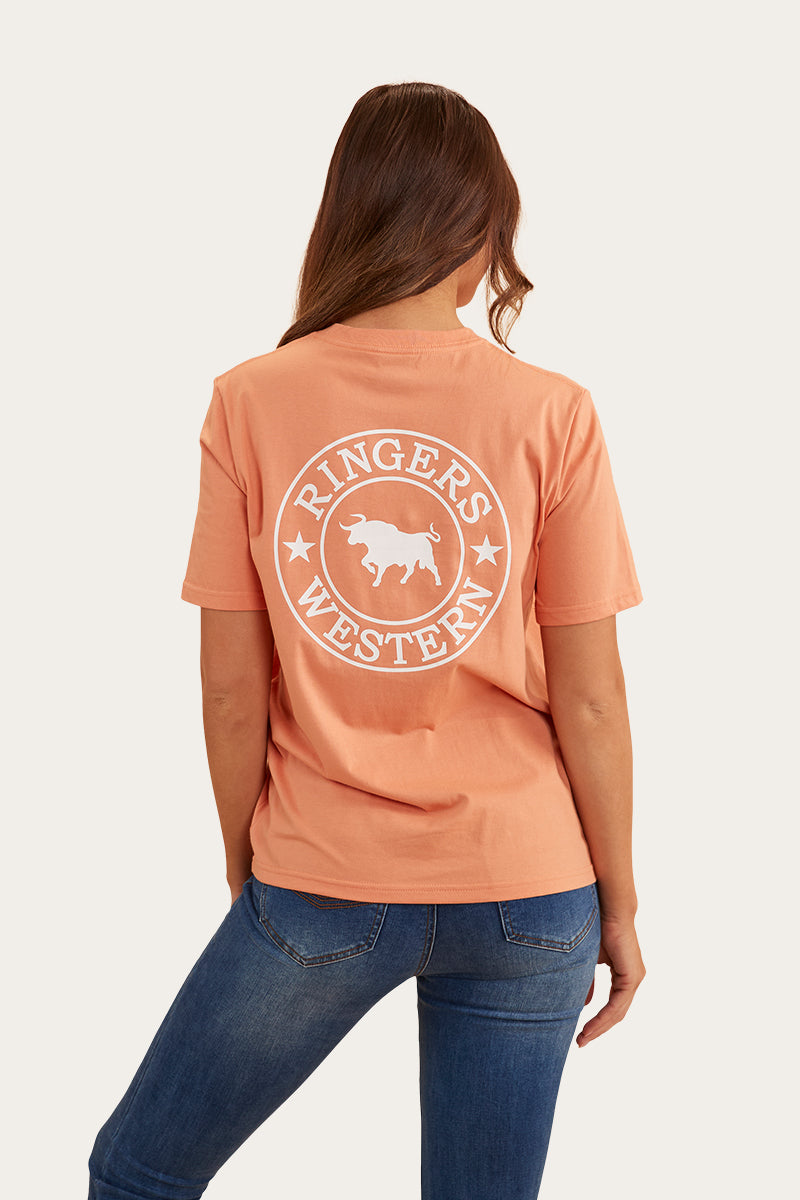 Signature Bull Womens Loose T-Shirt - Sunset