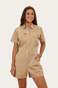 Astrid Womens Coverall - Camel
