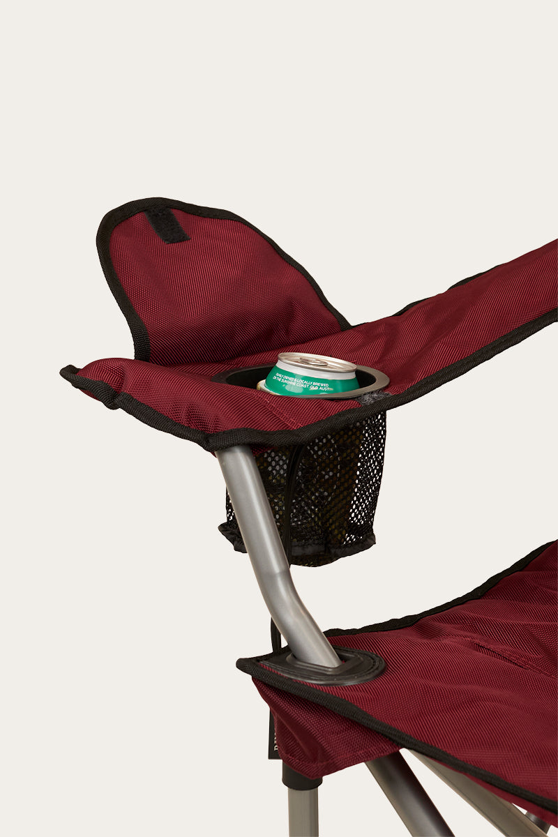 Willowbank Adults Camping Chair - Burgundy