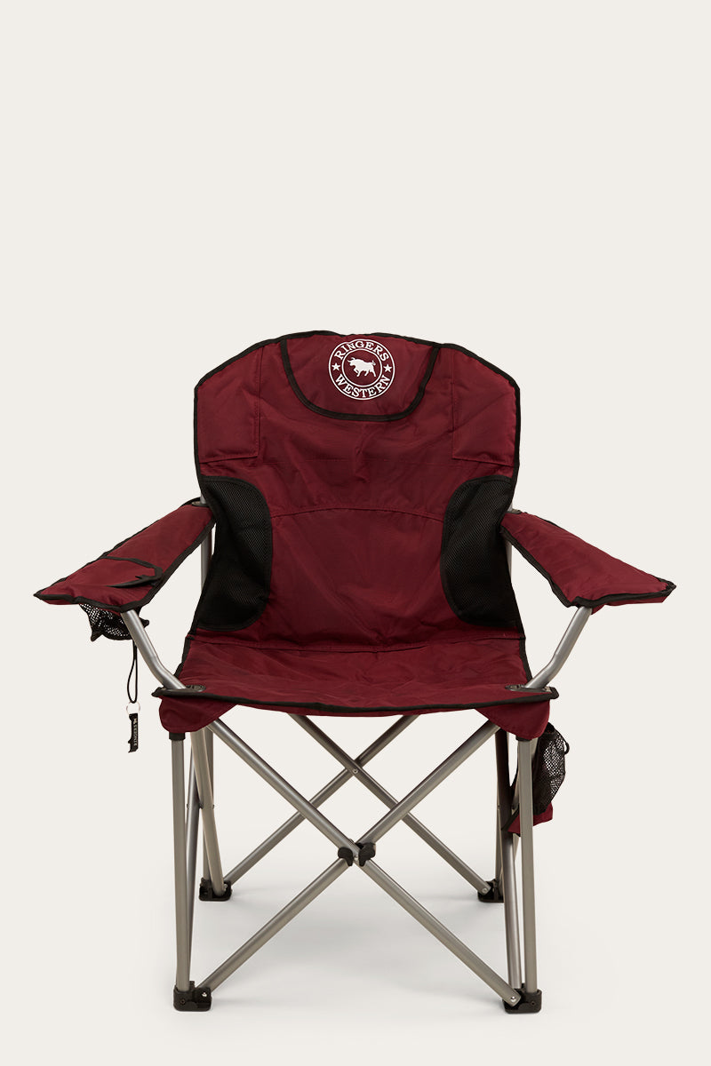 Willowbank Adults Camping Chair - Burgundy