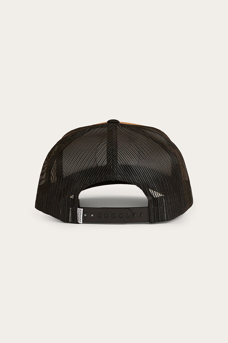 Signature Bull Trucker Cap - Clay / Black